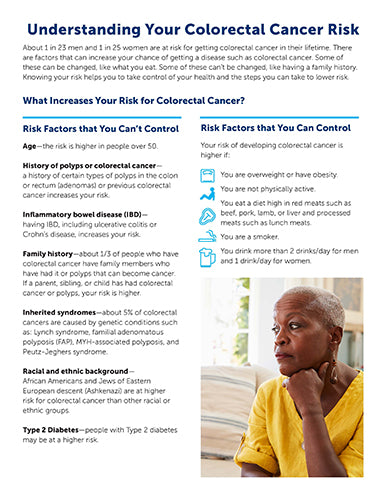 Colorectal Cancer Risks (Downloadable)